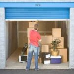 Stockage d'objects dans une unité d`entreposage